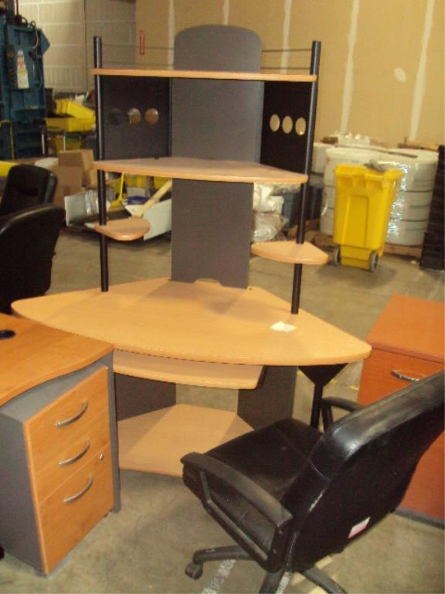 Assorted 8-Piece Office Furniture Set - Image 4 of 7