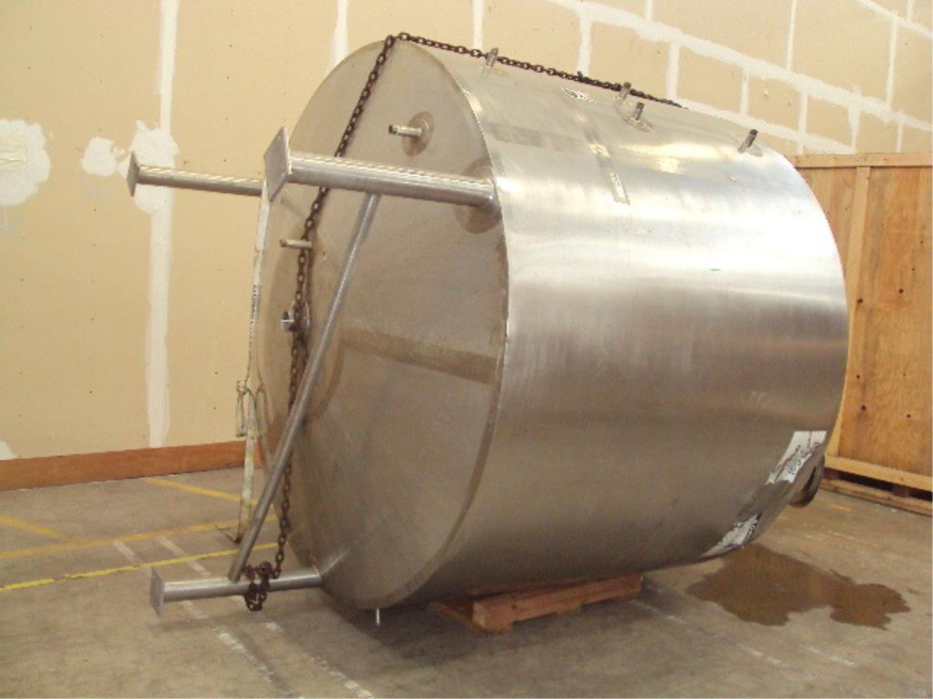 1500 Gallon Cap. SS Jacketed Mixing Tank - Image 8 of 9