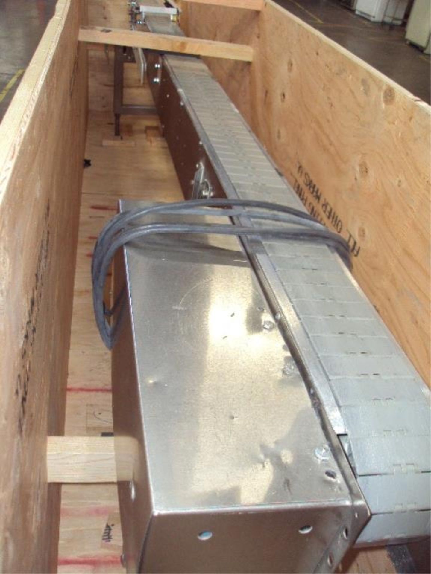 12' ft. x 4.5" in. Powered Flex Link Conveyor - Image 3 of 6