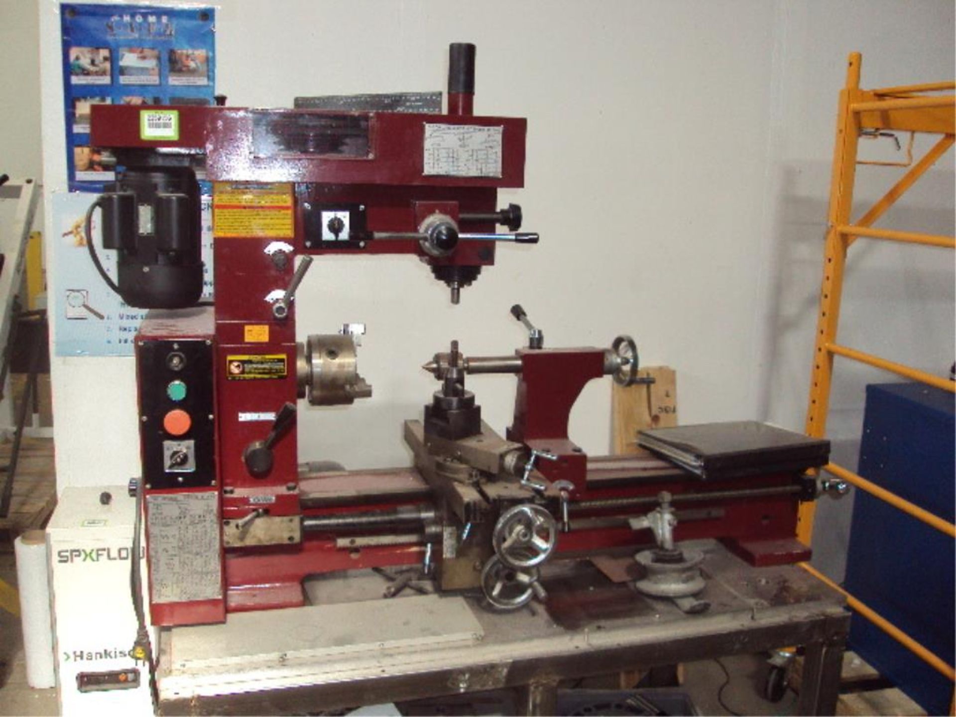 Central Machinery 3-in-1 Mill-Drill-Lathe Machine - Image 2 of 16