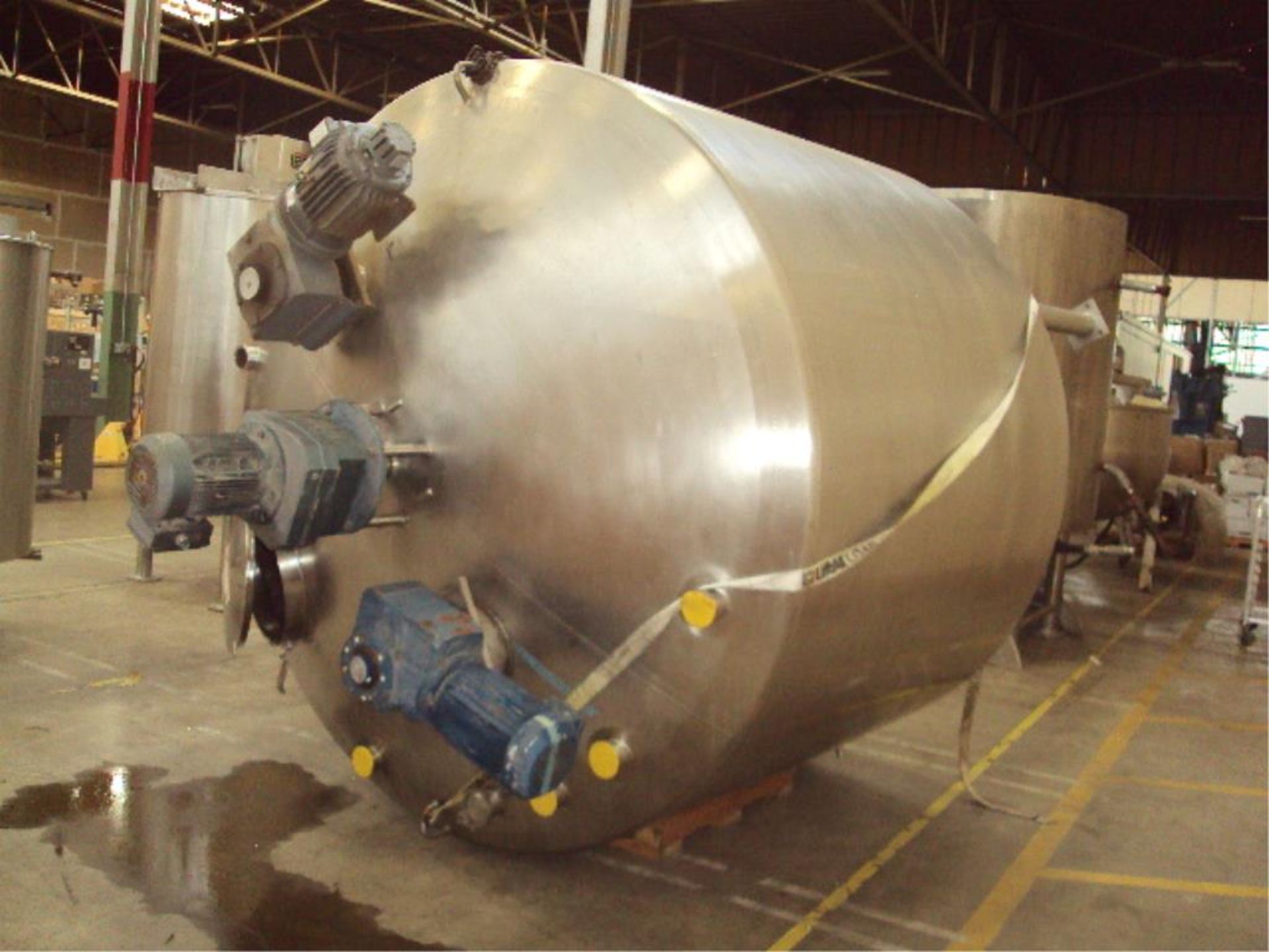 1500 Gallon Cap. SS Jacketed Mixing Tank - Image 9 of 9