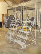 ULINE Rolling Stockroom Staircase Ladders