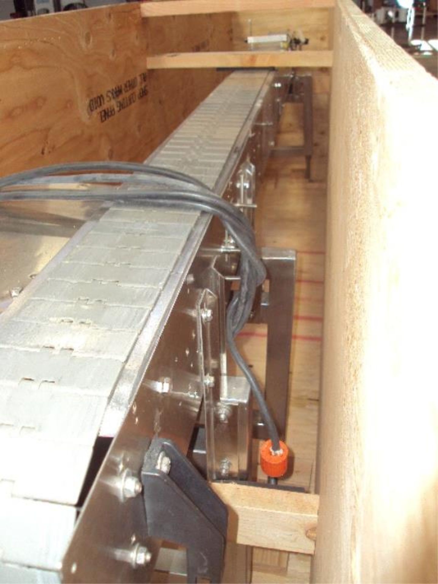 12' ft. x 4.5" in. Powered Flex Link Conveyor - Image 4 of 6