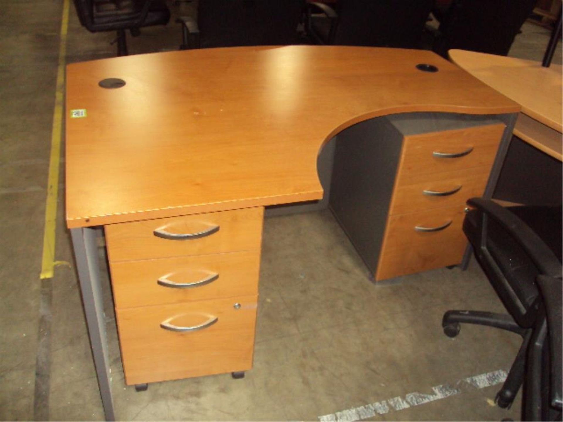 Assorted 8-Piece Office Furniture Set - Image 3 of 7