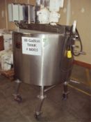 80 Gallon Cap SS Jacketed Kettle