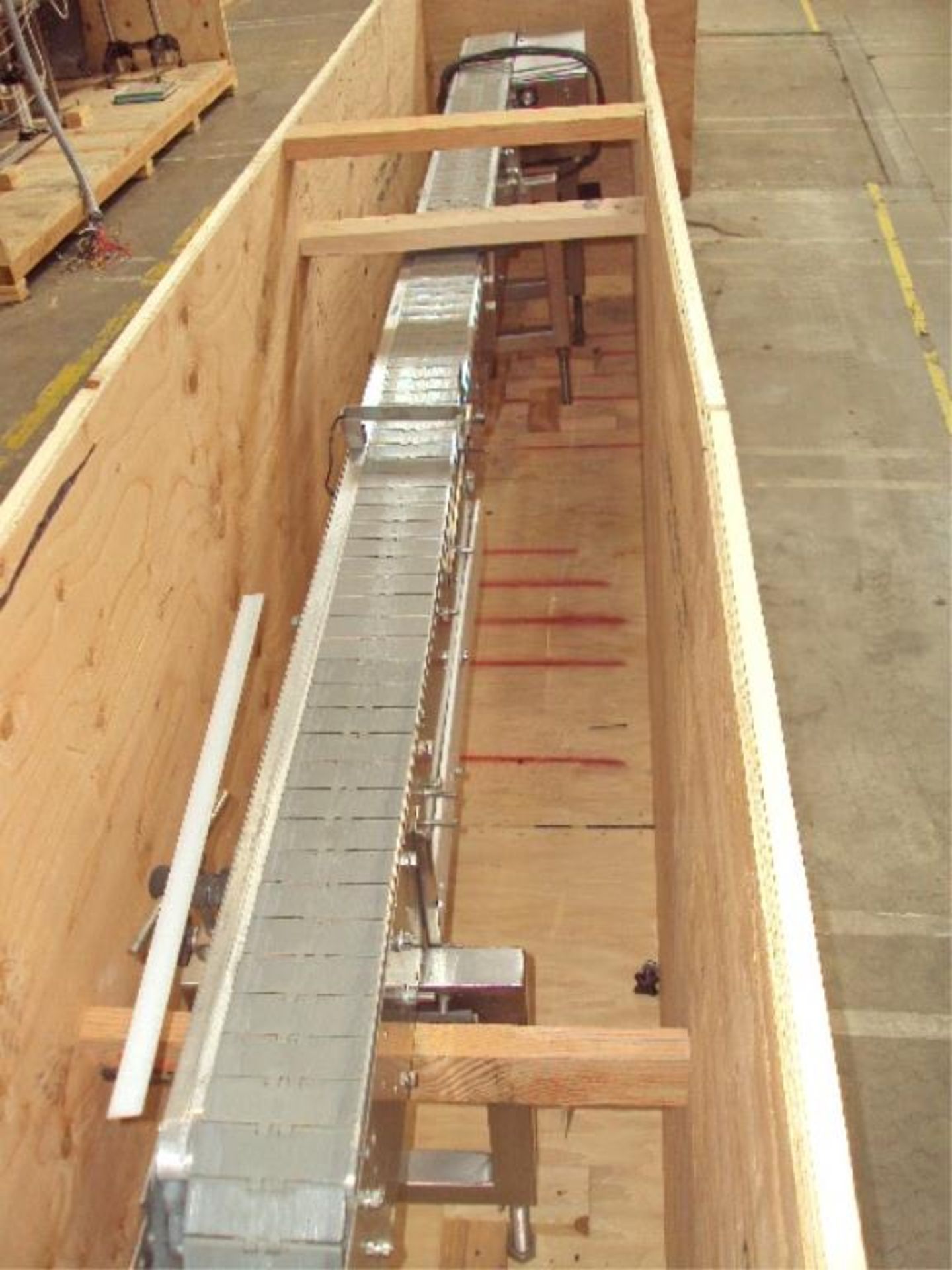 10' ft. x 4.5" in. Powered Flex Link Conveyor