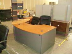 Assorted 8-Piece Office Furniture Set