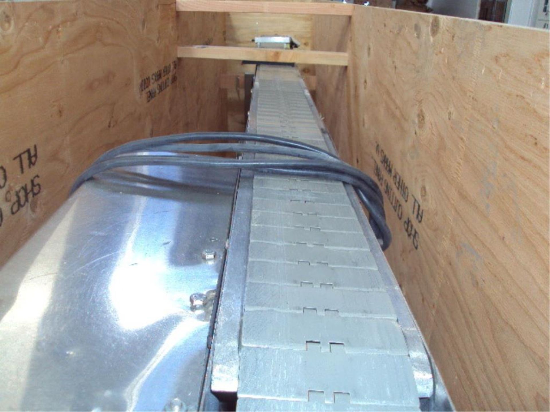 10' ft. x 4.5" in. Powered Flex Link Conveyor - Image 7 of 8