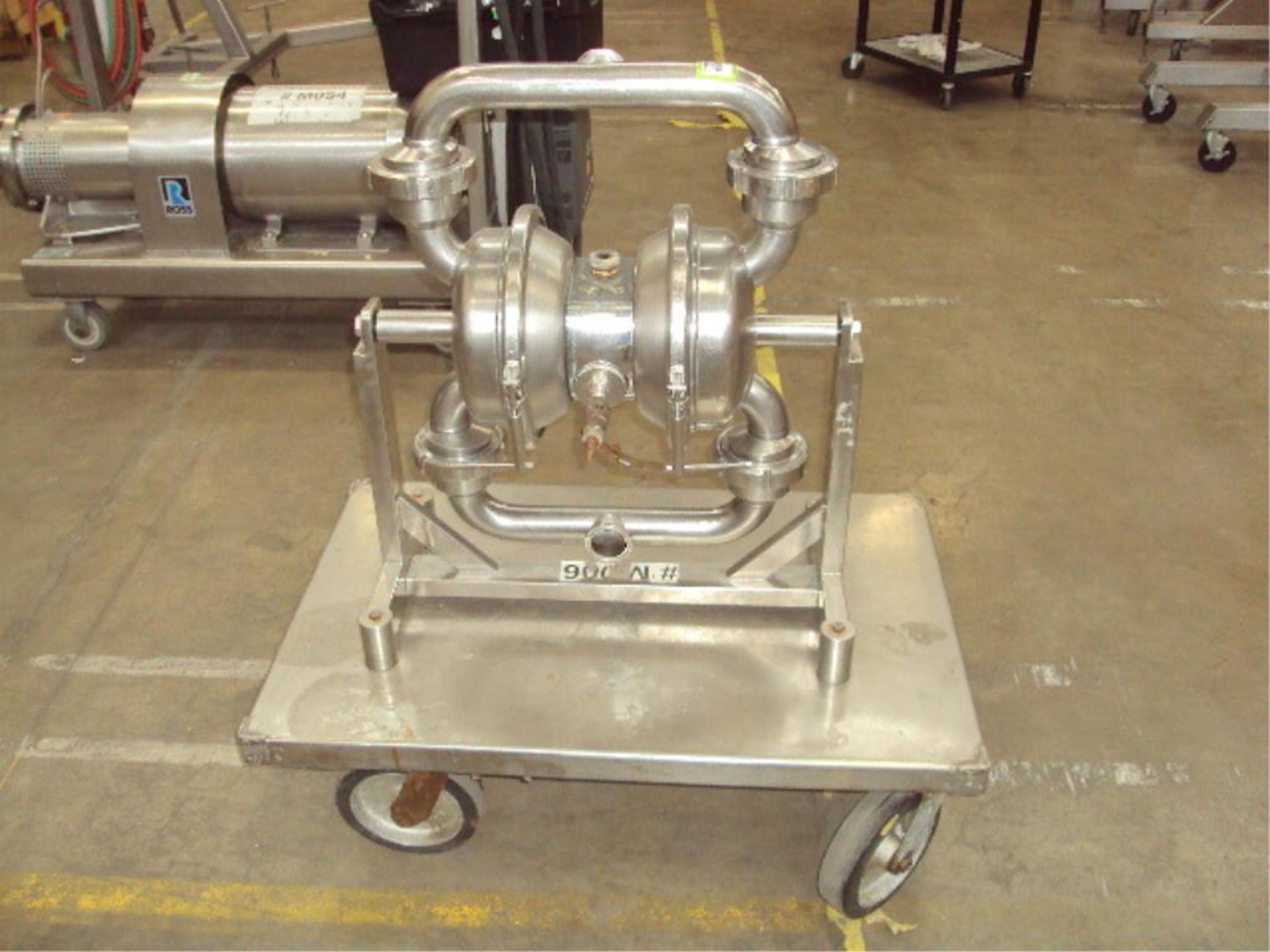 Mobile SS Pneumatic Diaphragm Pump - Image 2 of 6