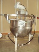 200 Gallon Cap SS Jacketed Mixing Kettle