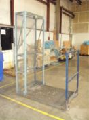 Stockroom Personnel Safety Lift Cage