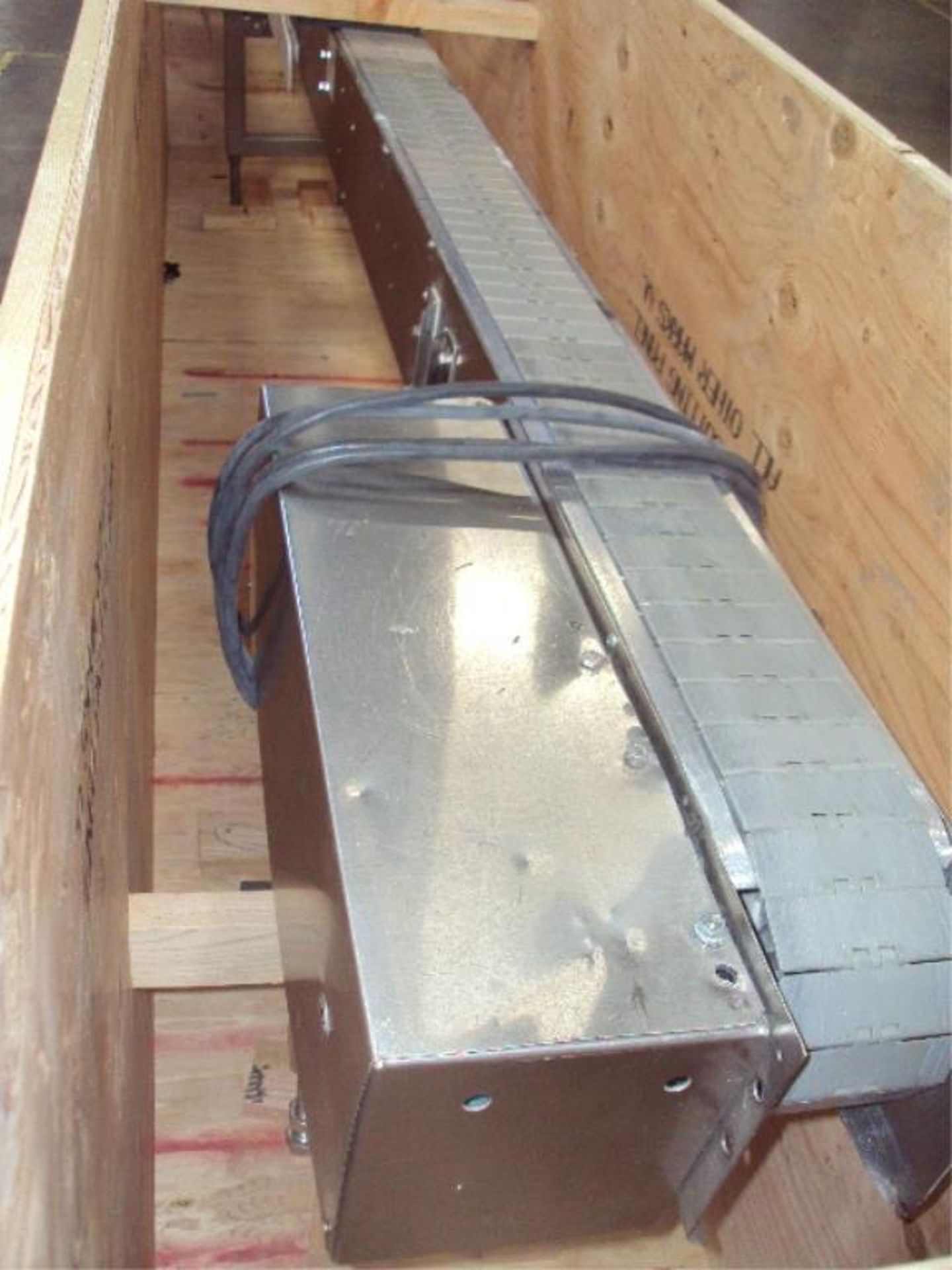 10' ft. x 4.5" in. Powered Flex Link Conveyor - Image 4 of 8