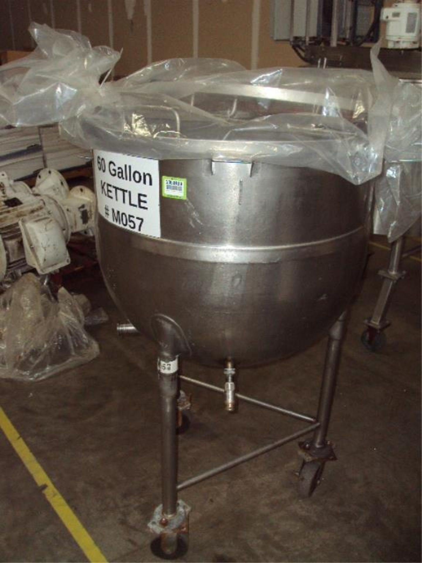 80 Gallon Cap SS Jacketed Kettle - Image 3 of 6