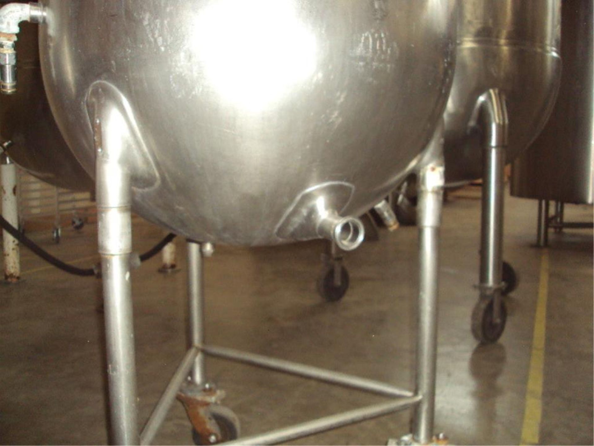 80 Gallon Cap SS Jacketed Kettle - Image 6 of 6