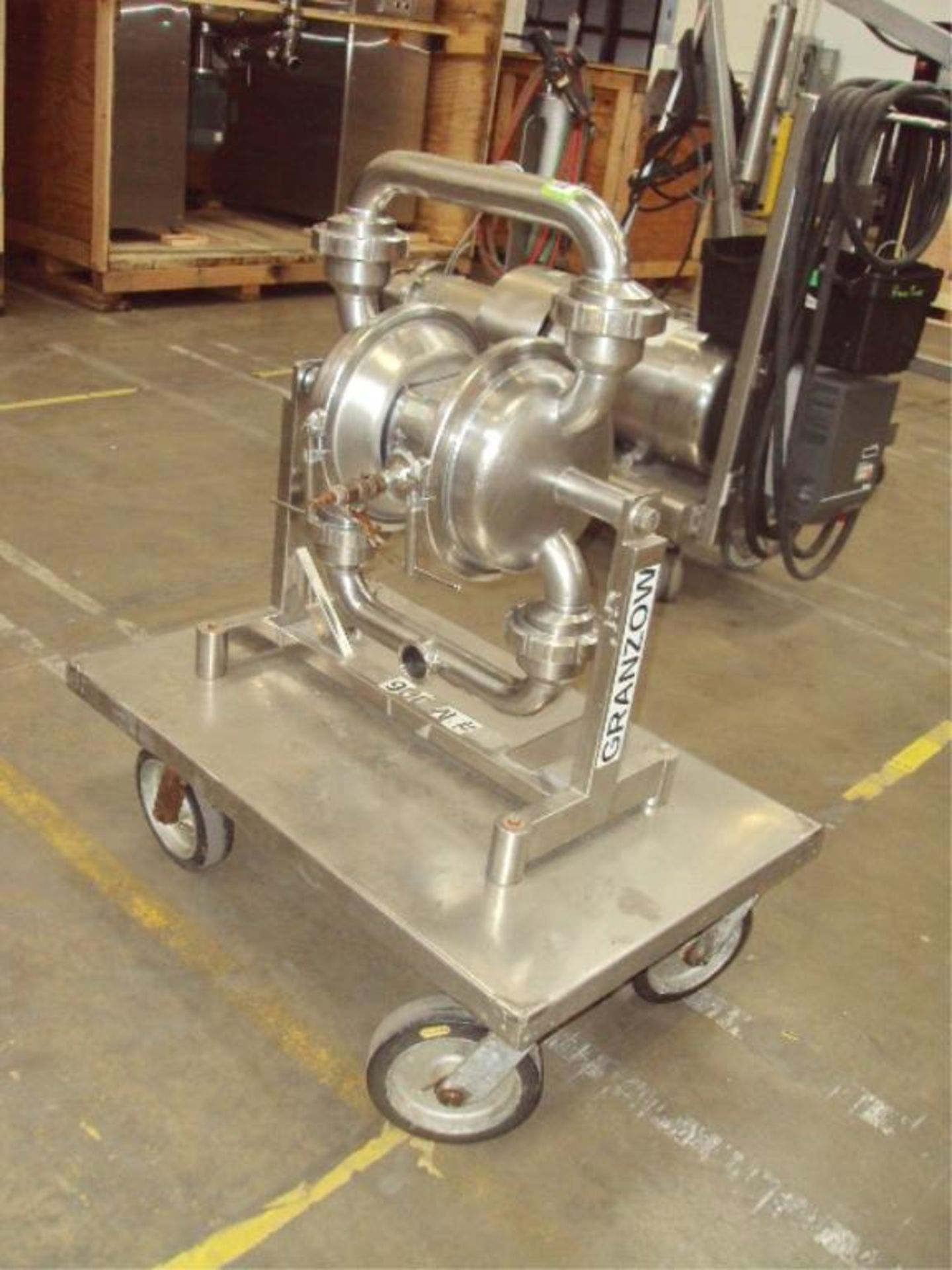 Mobile SS Pneumatic Diaphragm Pump - Image 5 of 6