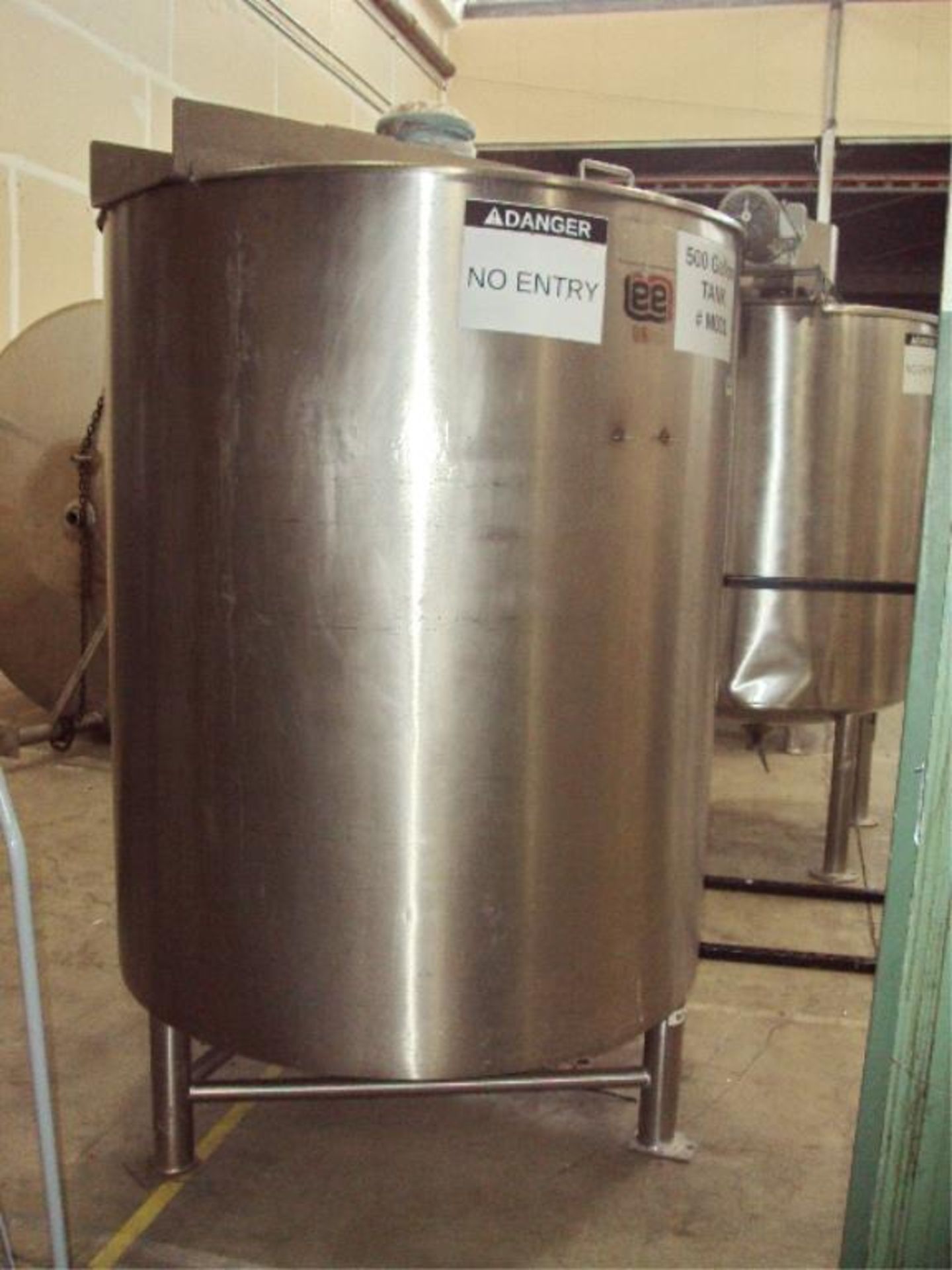 500 Gallon Cap SS Jacketed Mixing Tank - Image 3 of 10