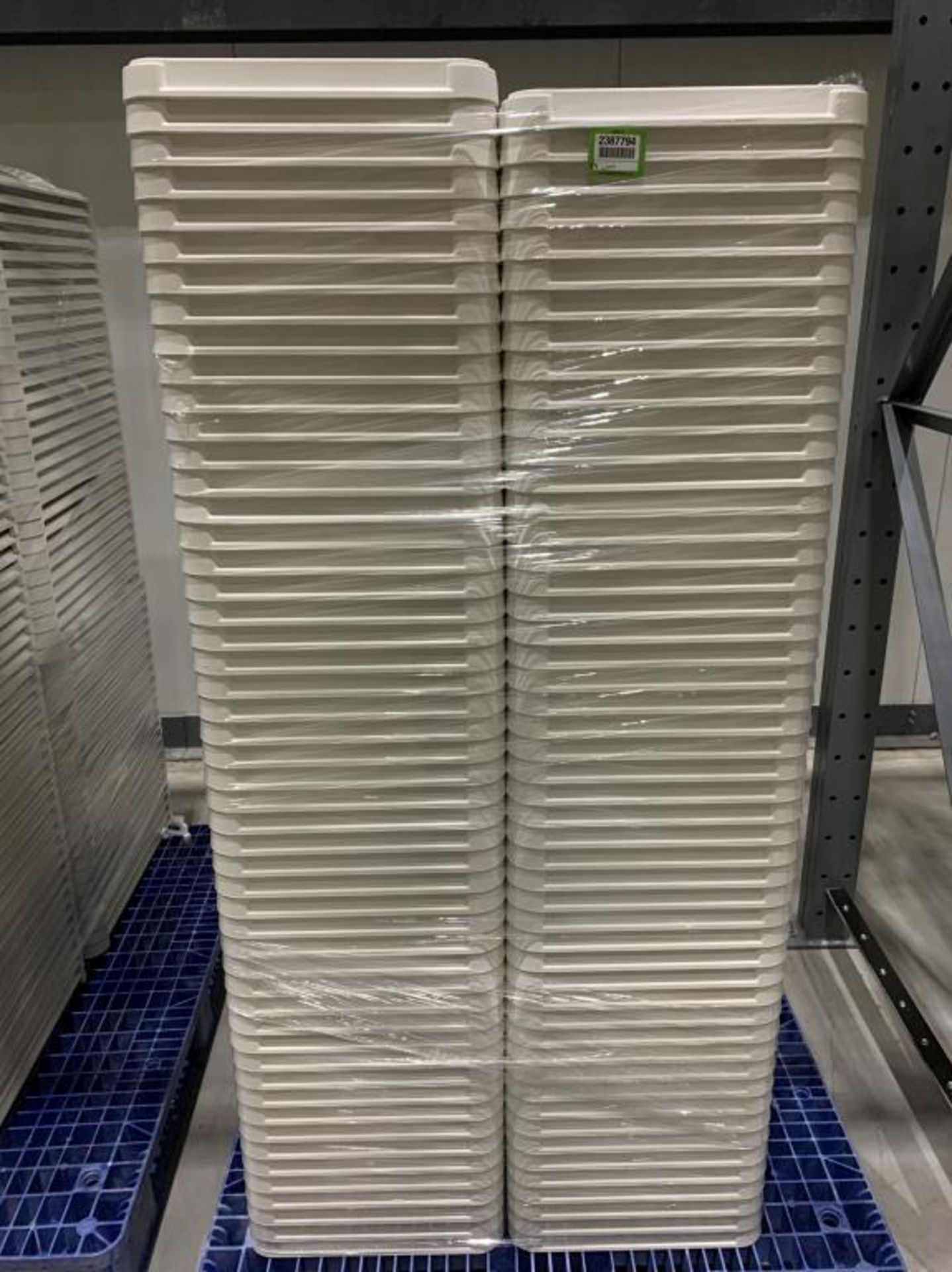 Chemtech White Plastic Trays