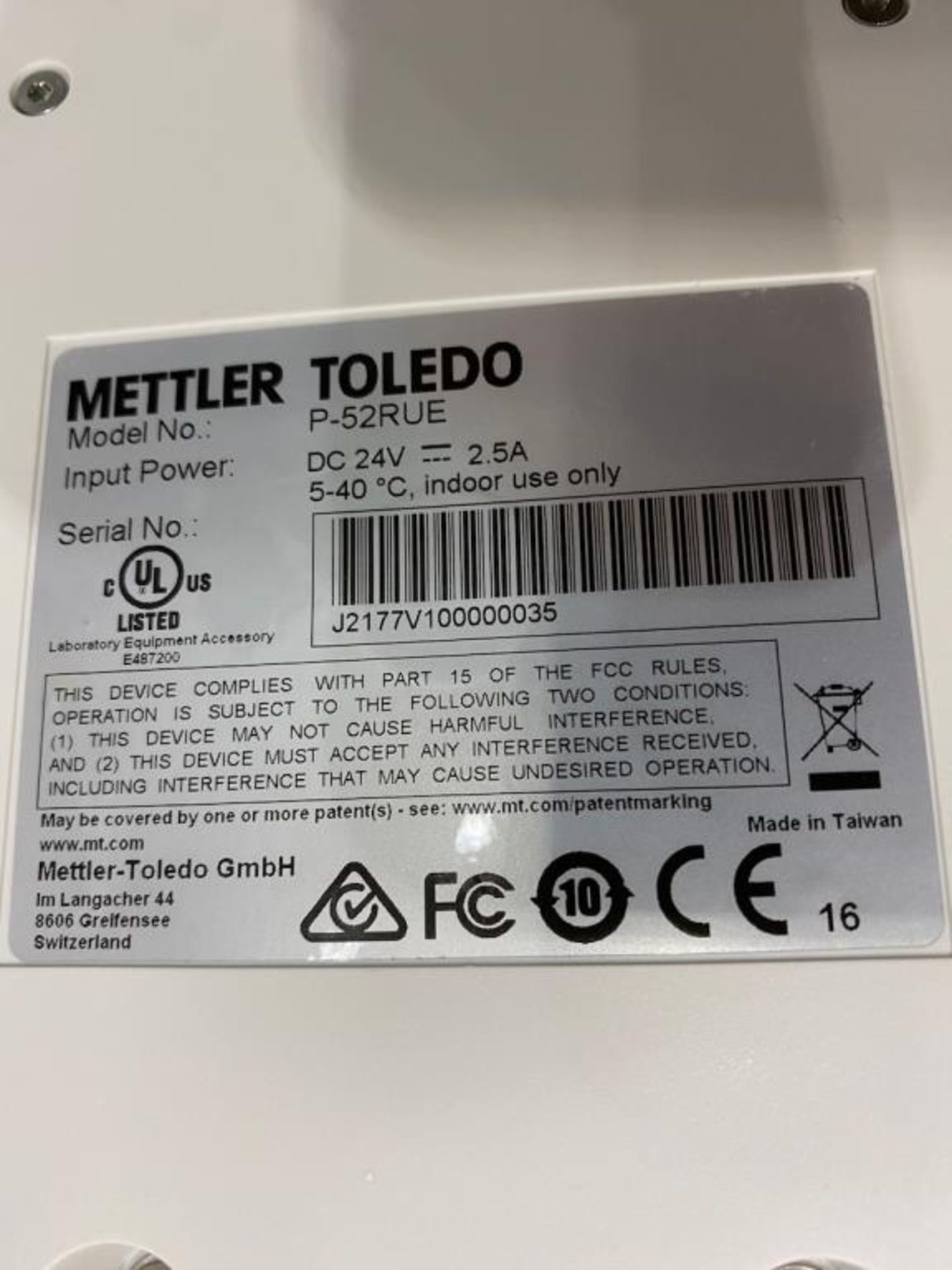 Mettler Toledo Balance - Image 5 of 5