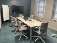Conference Room Desk & Chairs