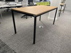 (2qty) OHIO Design Rectangle Table 72