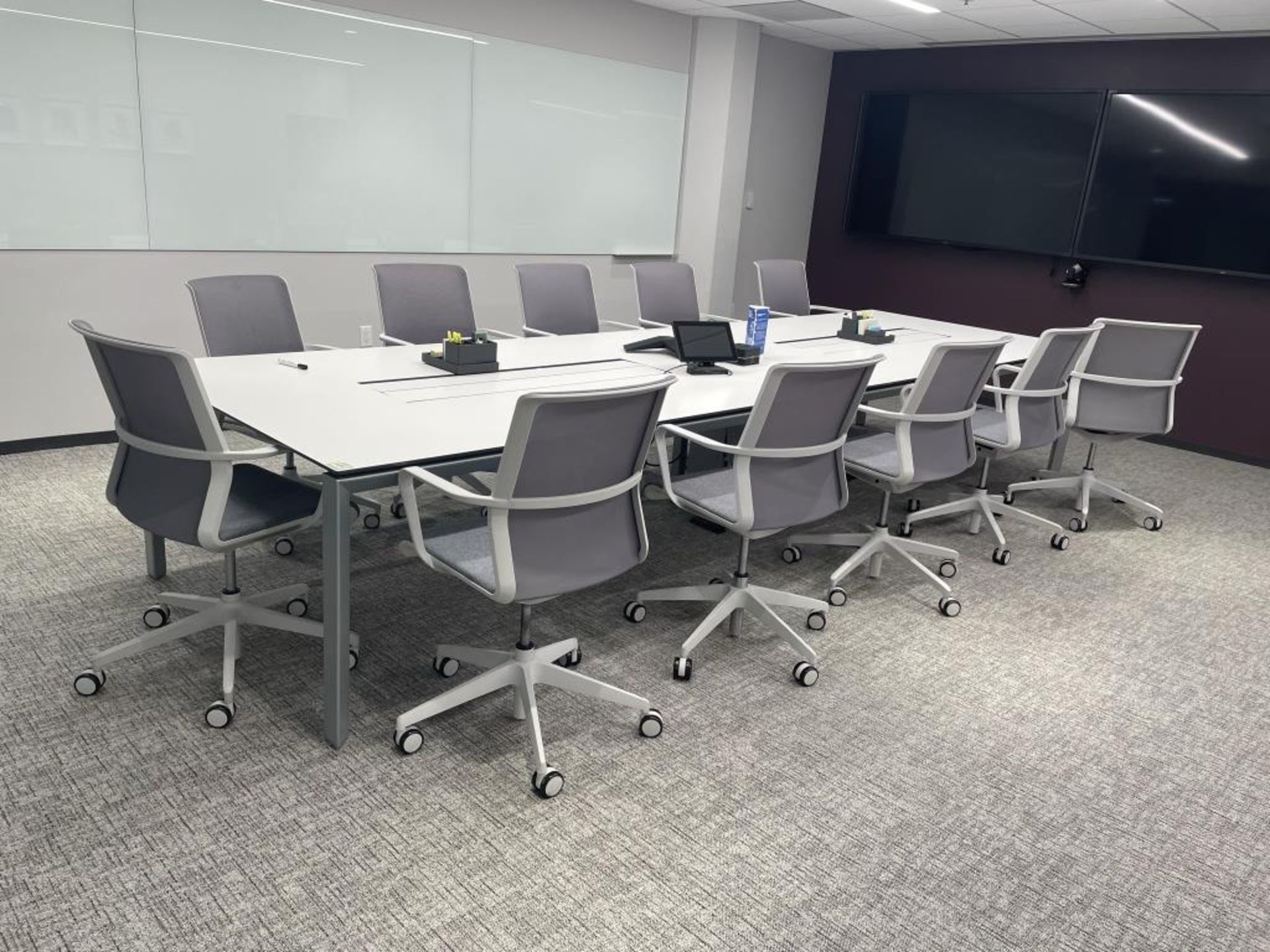 Conference Room Desk & Chairs