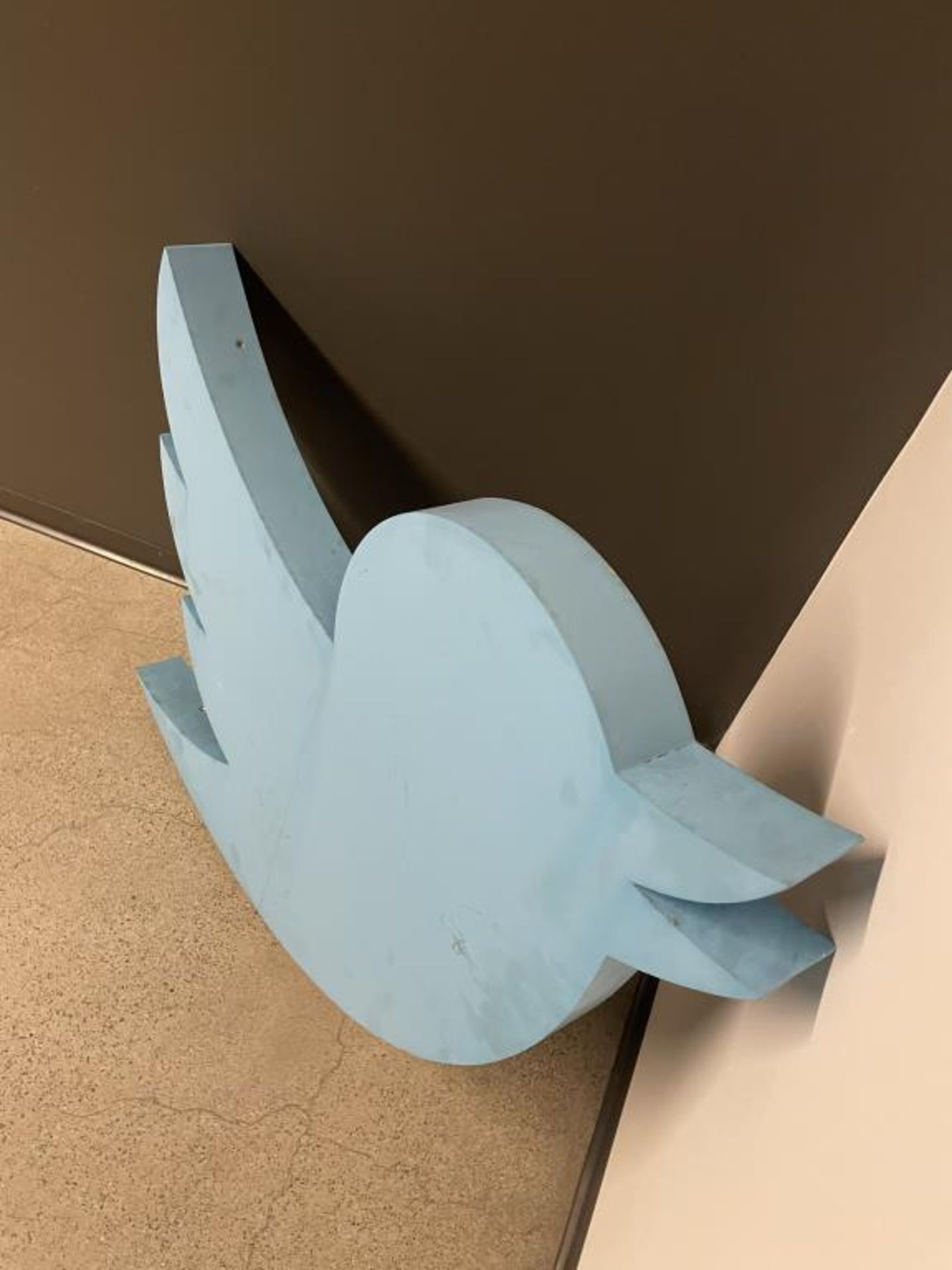 Twitter Bird Logo Fascia Sign - Image 3 of 6
