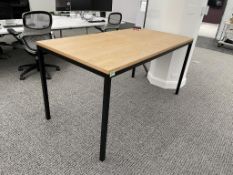 (2qty) OHIO Design Rectangle Table 72"x36"x36"