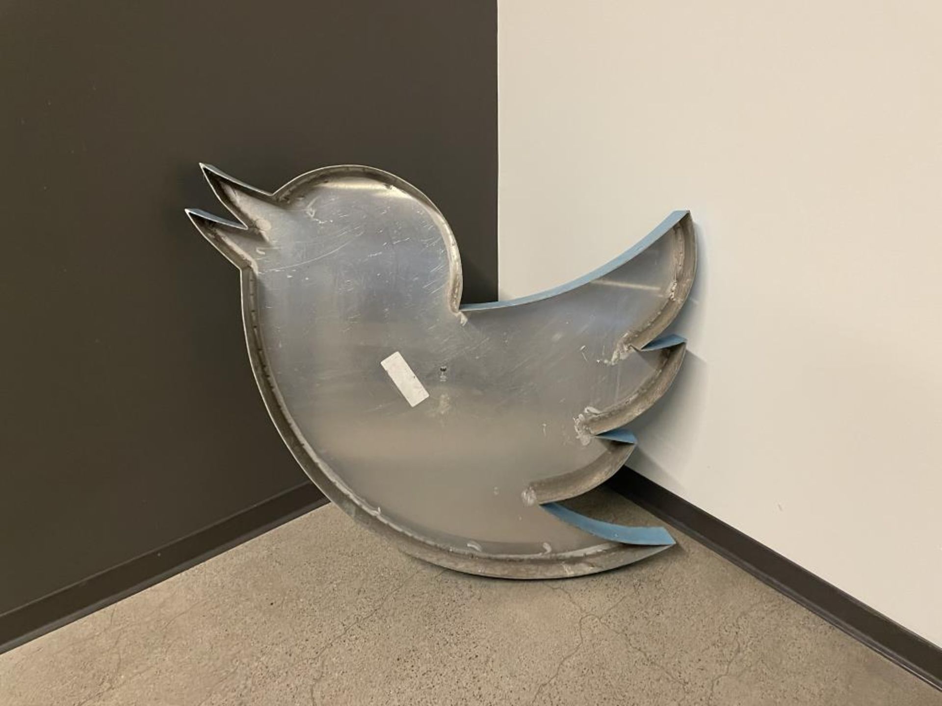Twitter Bird Logo Fascia Sign - Image 4 of 6