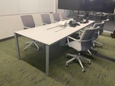 Conference Room Desk & Chairs