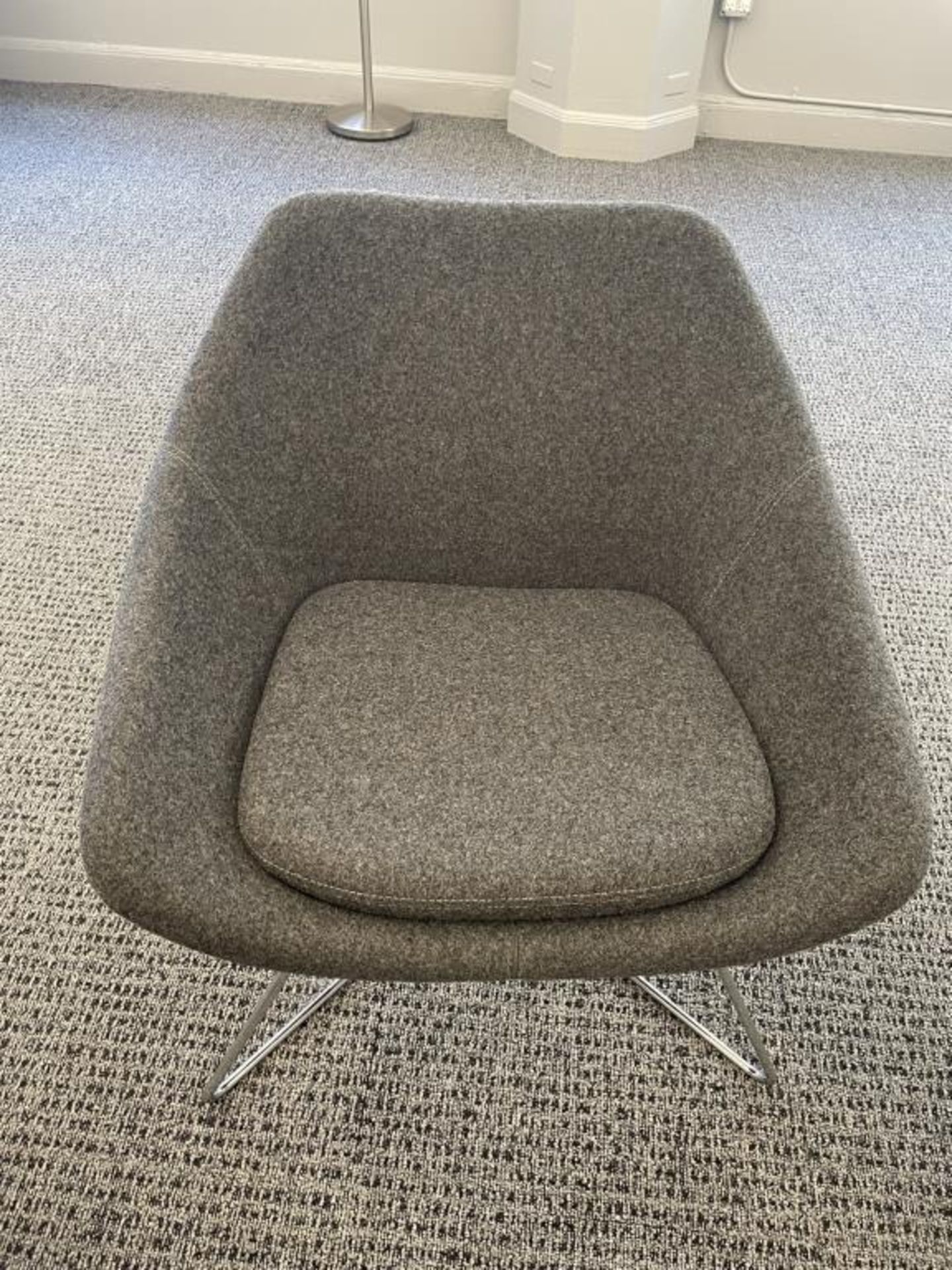 (4qty) Allermuir A642 Open Lounge Chair - Image 3 of 8