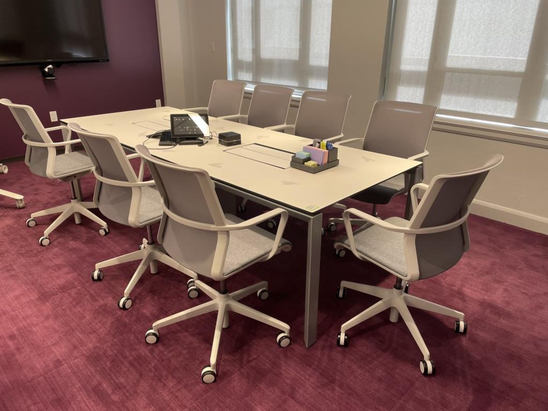 Conference Room Desk & Chairs