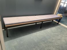 OHIO Design Bench w/ Cushion 120"L