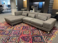 Sectional Sofa w/ Chaise Seating, Grey