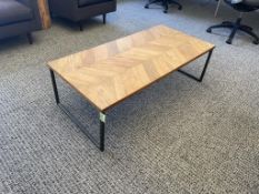 CB2 Wood Coffee Table 48