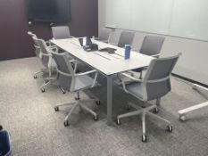Conference Room Desk & Chairs