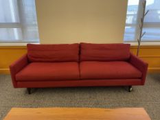 Room & Board Jasper Sofa, Red 96
