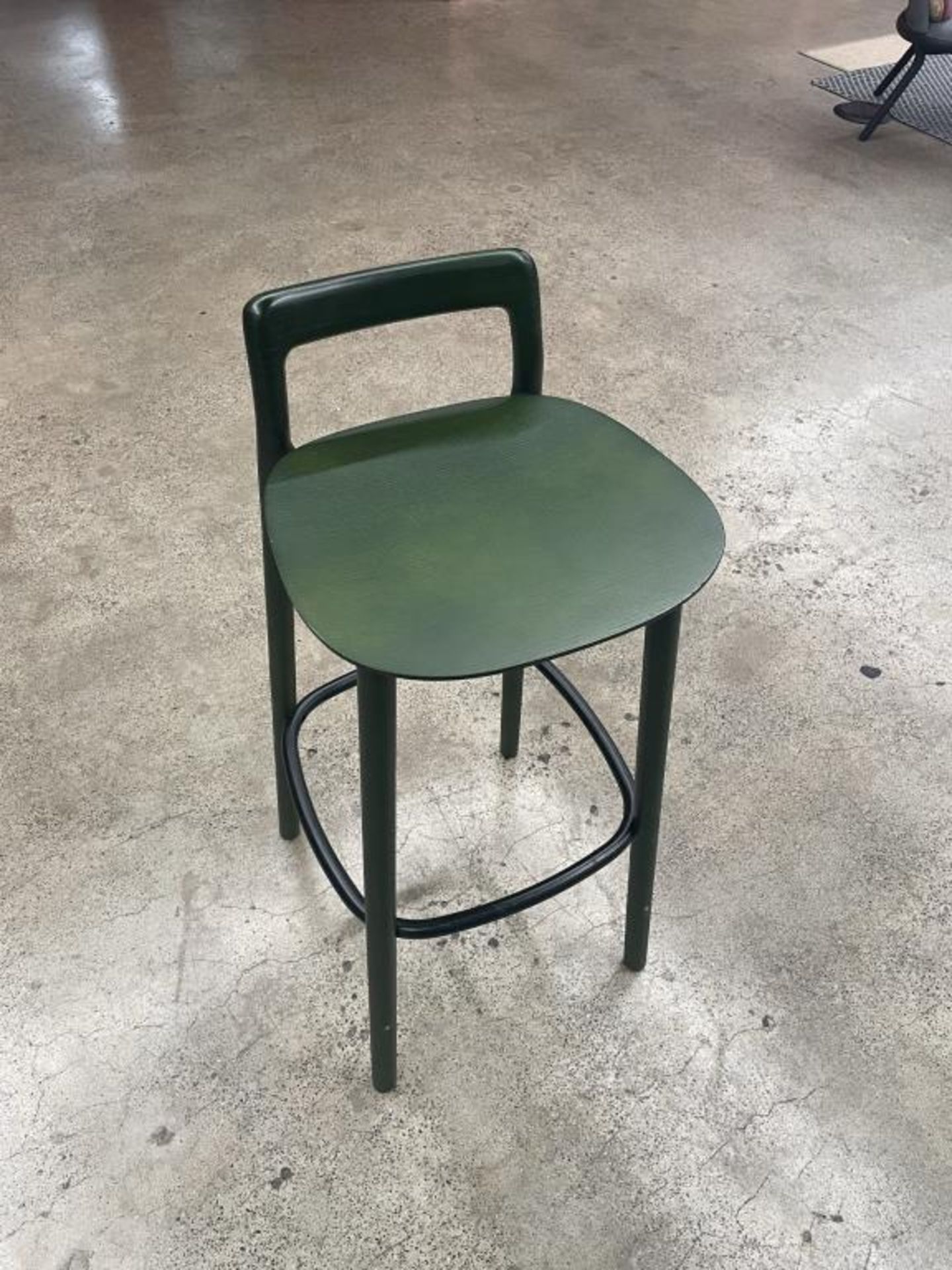 (8qty) Mattiazzi Branca Stools In Green - Image 3 of 8