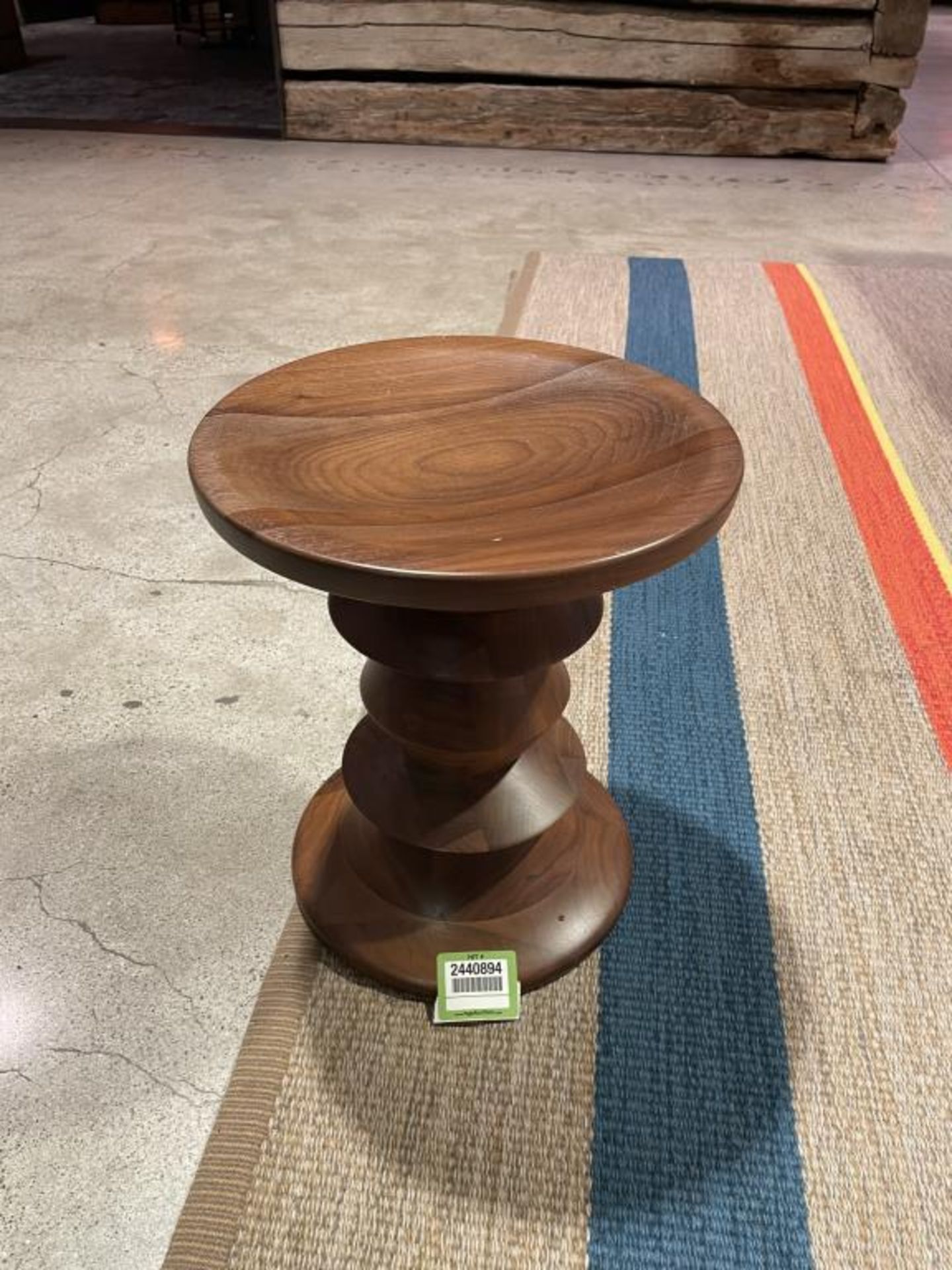 DWR Eames Walnut Stool