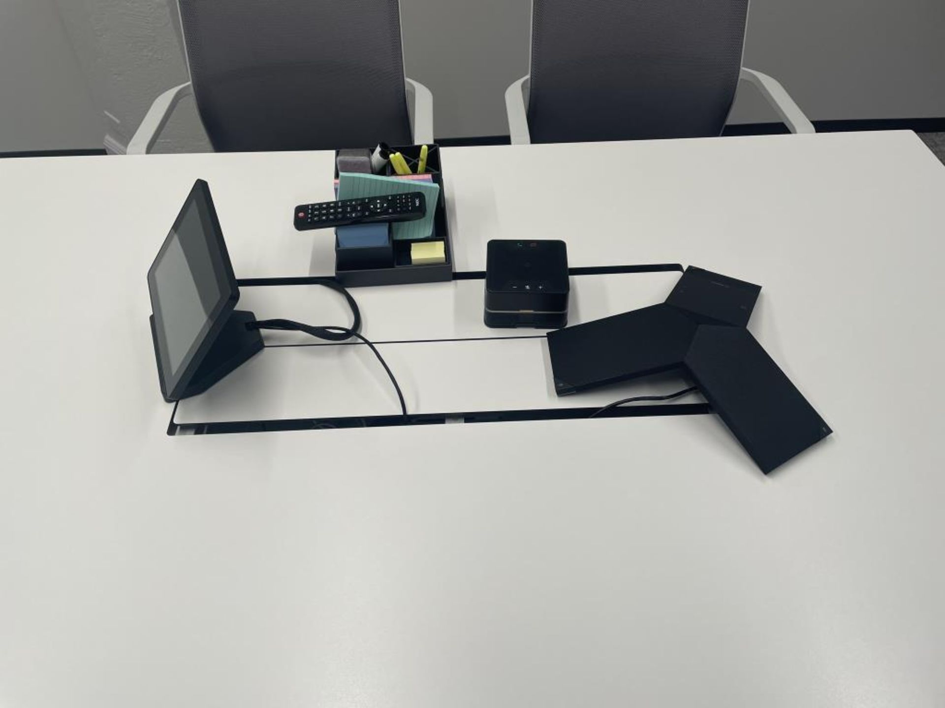 Video Conferencing w/ Table & Chairs - Image 5 of 12