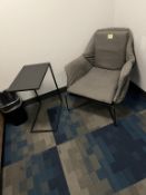 West Elm Wire Base Lounge Chair