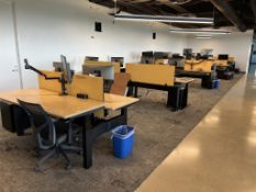 AMQ Open Plan Bench Workstations