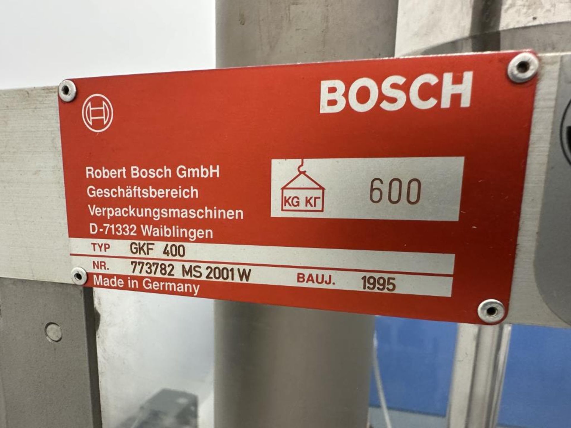 Bosch GKF 400 Capsule Filling Machine - Image 10 of 15