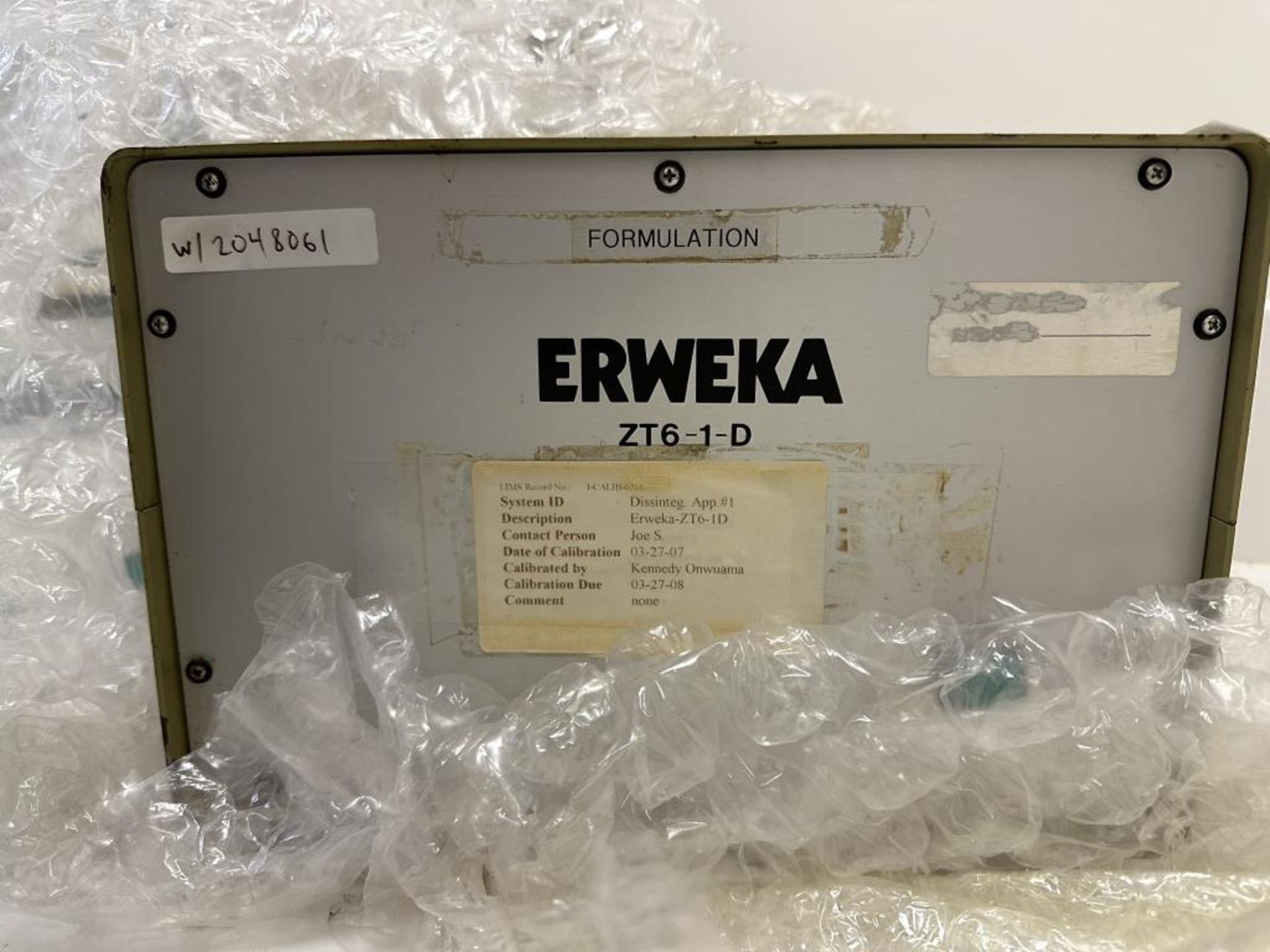 Erweka ZT3-2 Disintegration Tester - Image 6 of 8