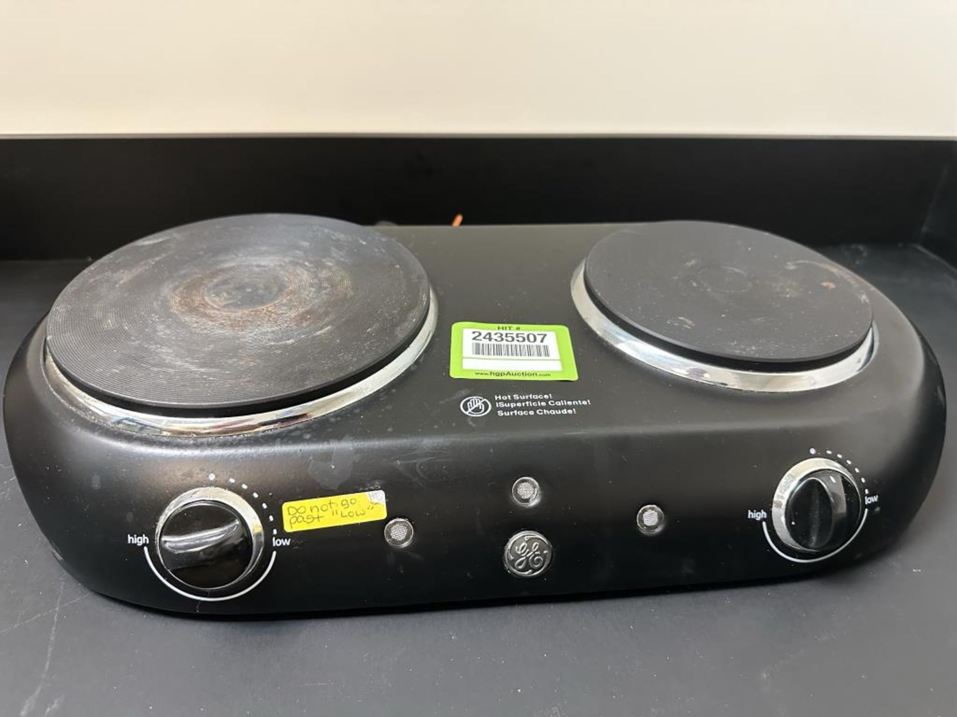 GE Dual Hot Plate - Image 3 of 3