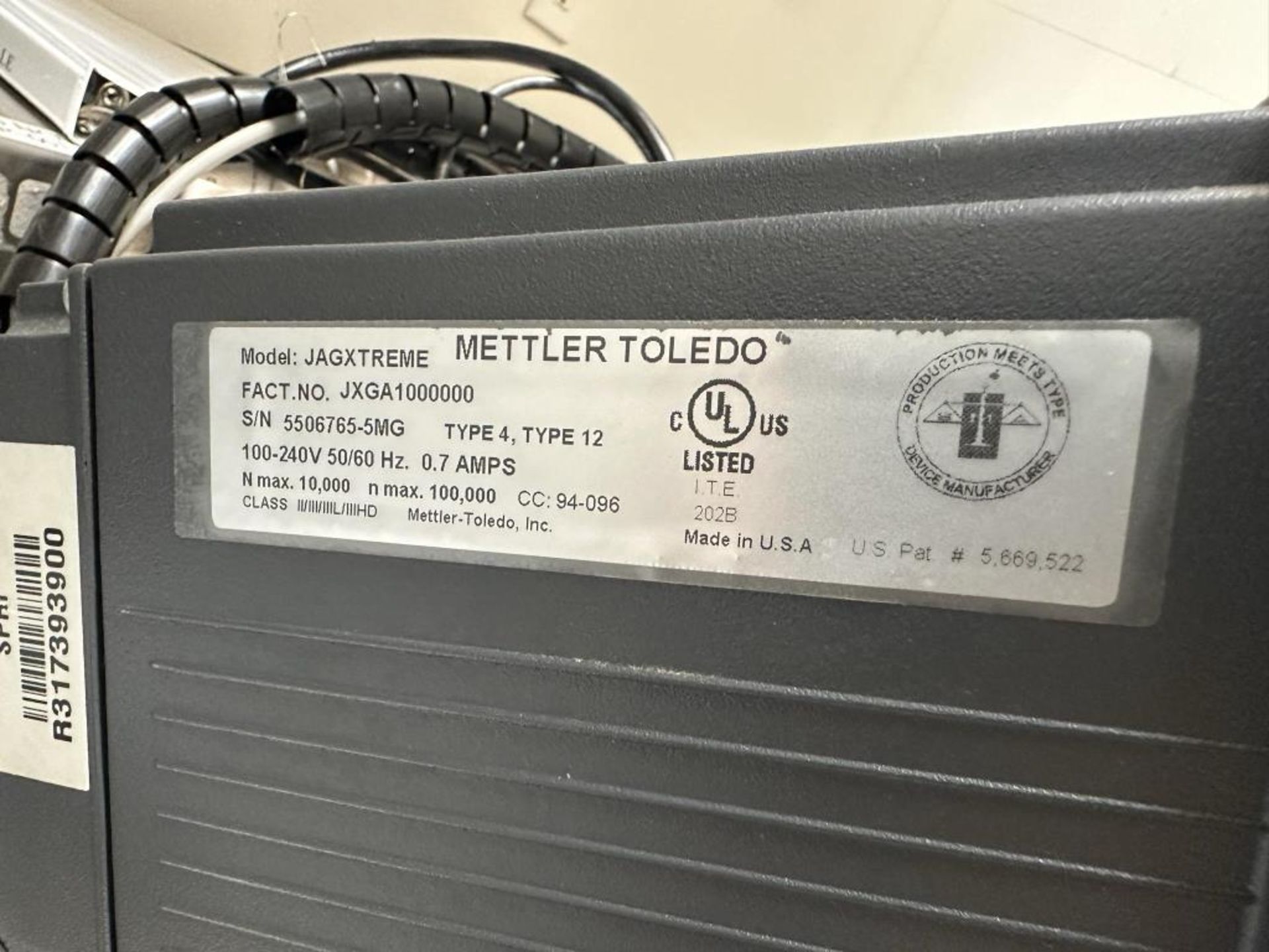 Mettler Toledo JAGXTREME Bench Scale - Image 5 of 5