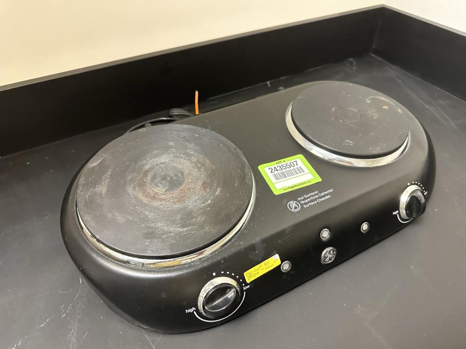 GE Dual Hot Plate