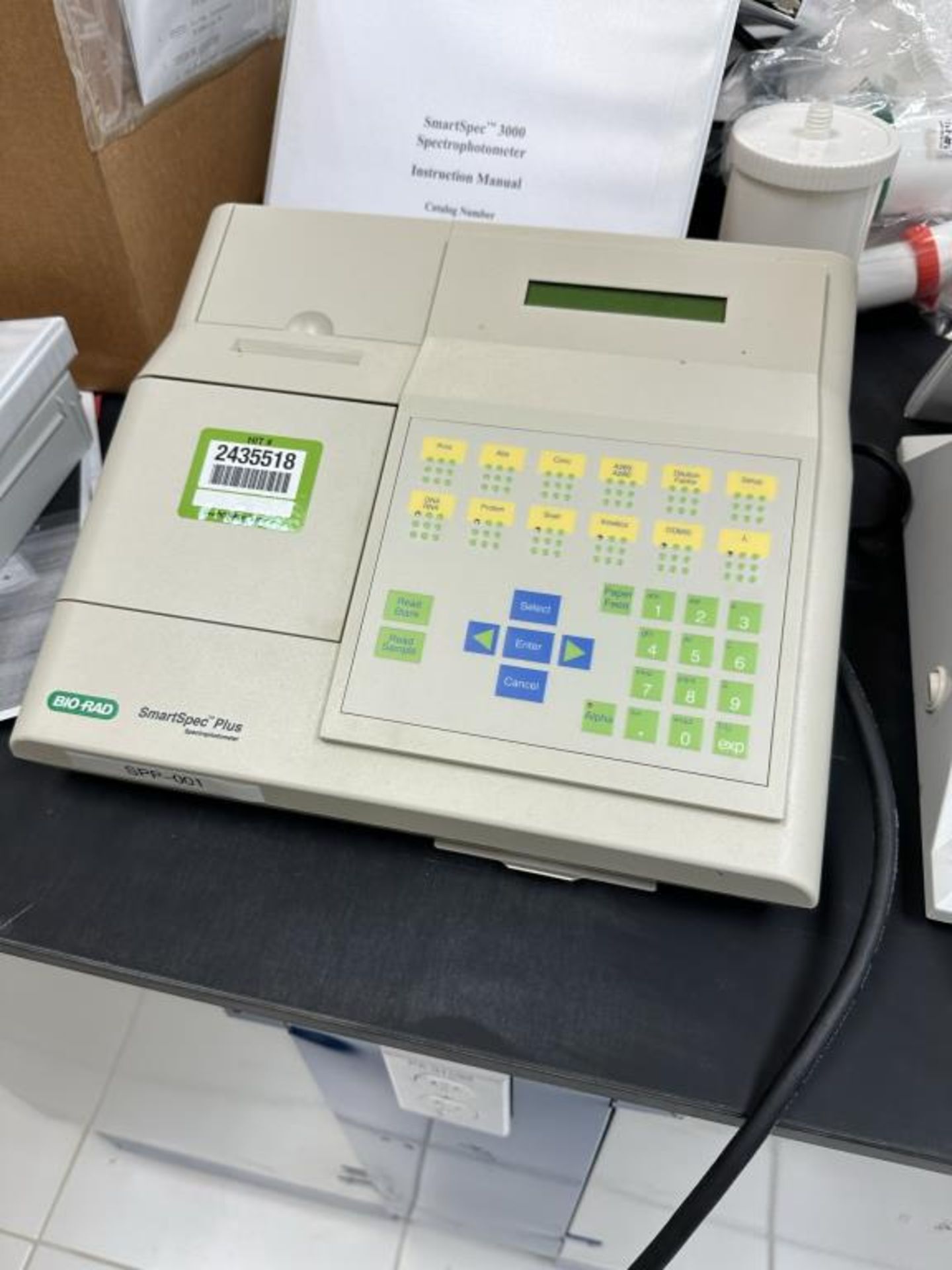 Bio-Rad SmartSpec Plus Spectrophotometer