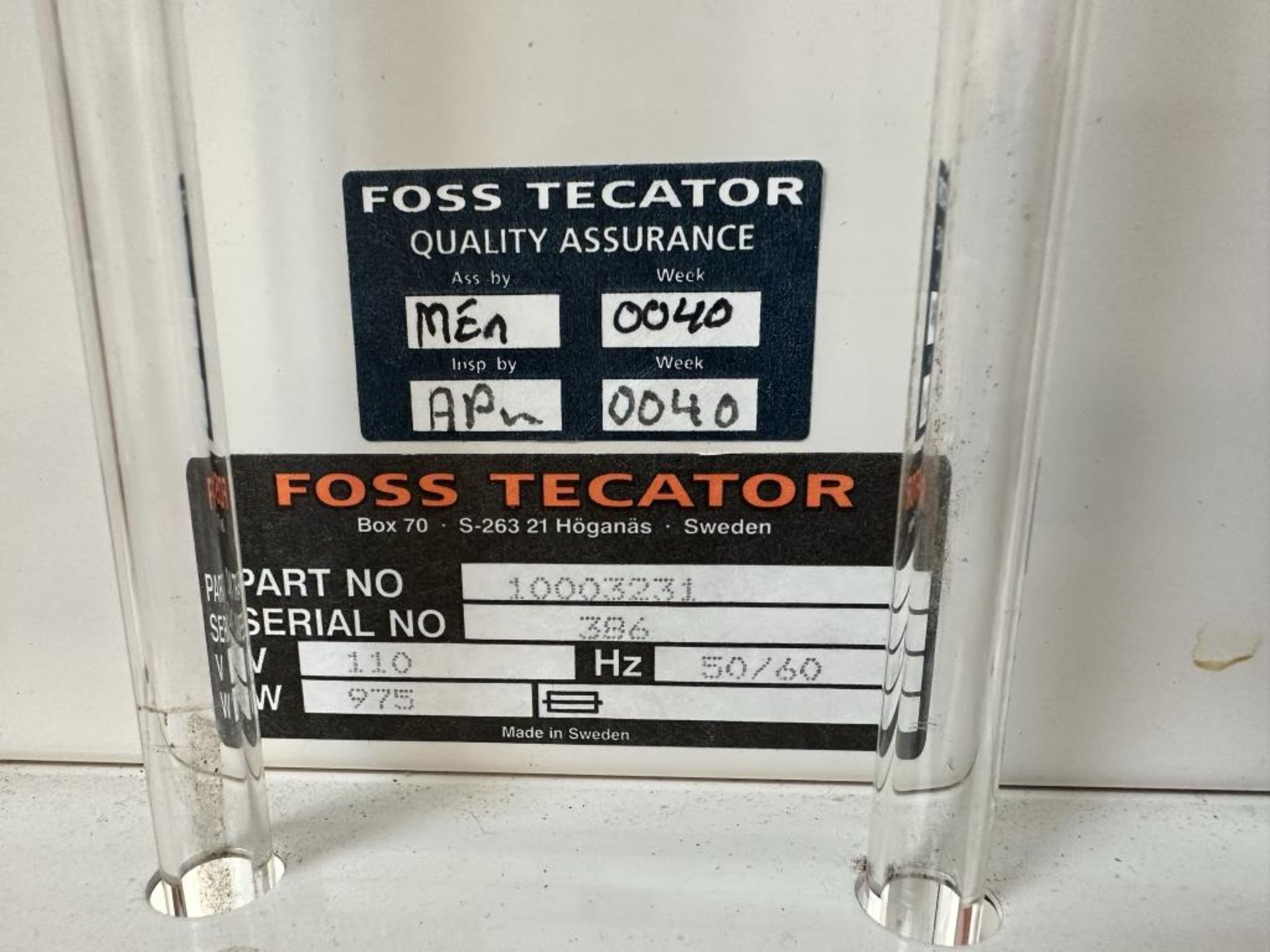 Foss Tecator 1047 Hydrolyzing Unit - Image 7 of 7