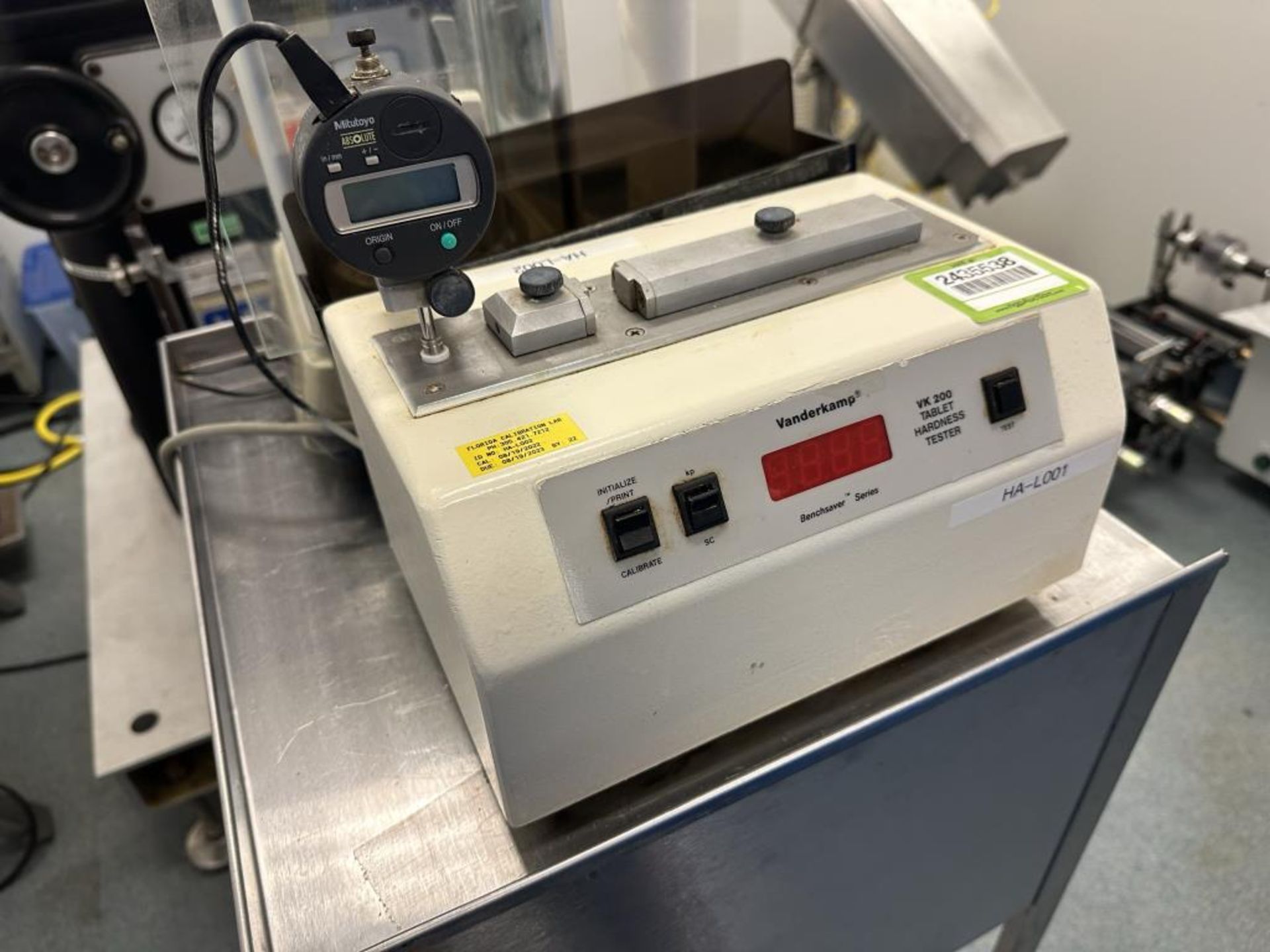 Vanderkamp 40-2000 Tablet Hardness Tester