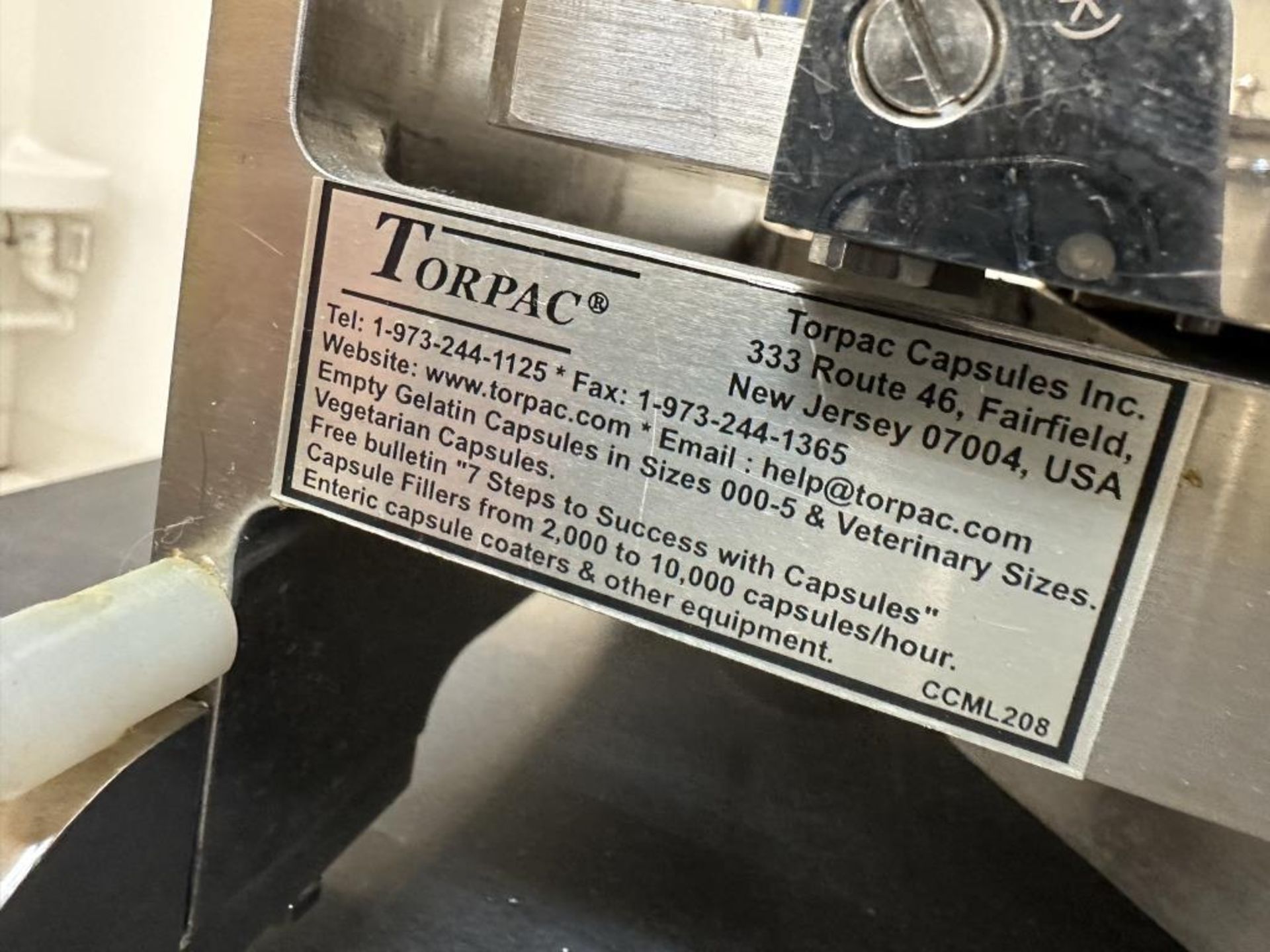 Torpac ProFill 300 Capsule Filler - Image 5 of 6